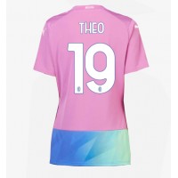 Ženski Nogometni dresi AC Milan Theo Hernandez #19 Tretji 2023-24 Kratek Rokav